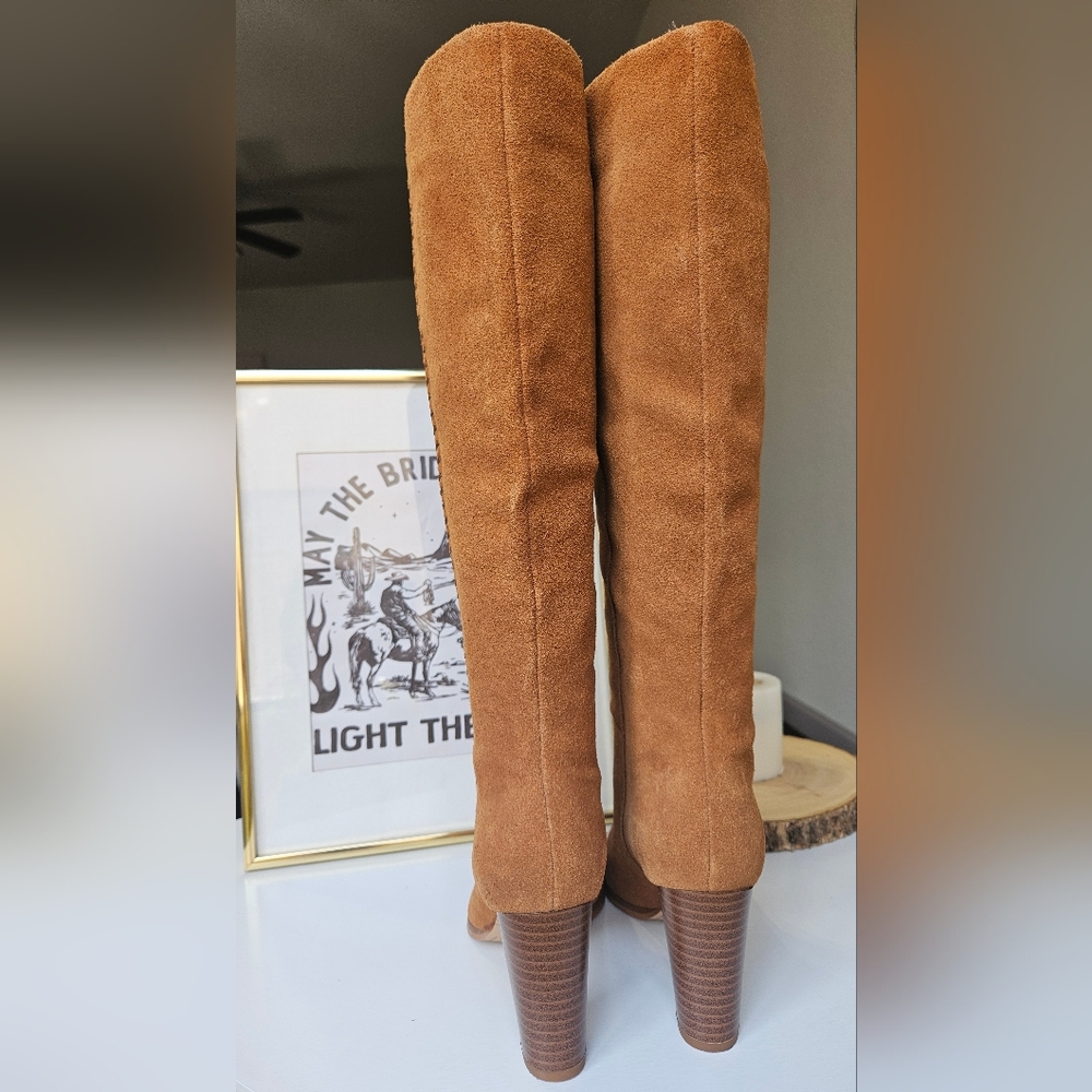 Clark's Women's Suede Knee-High Boots - Picture 6 of 6